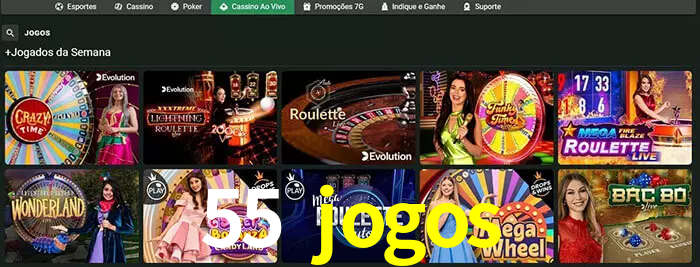 55 jogos bet