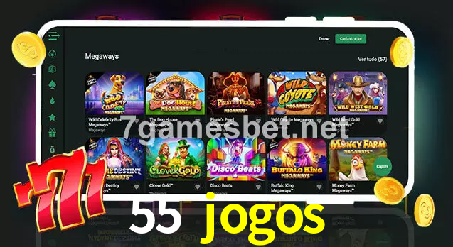 55 jogos aplicativo
