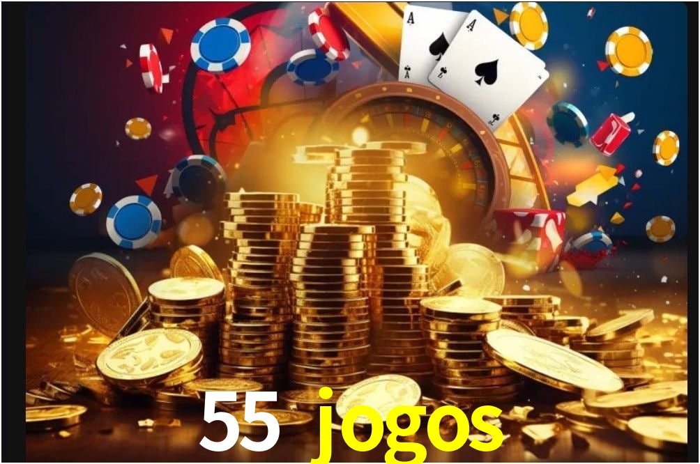 Interface do App 55 jogos